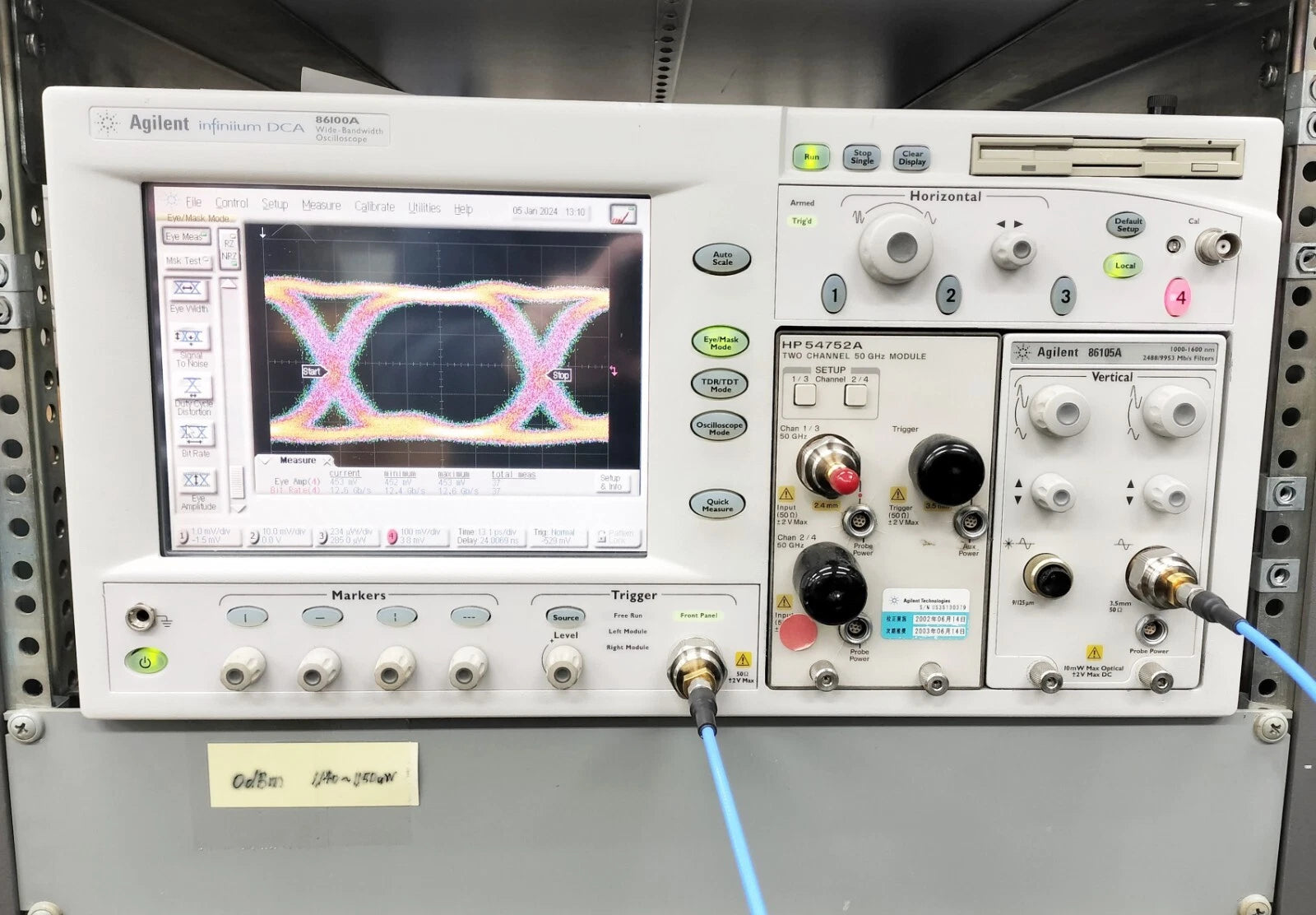 Agilent 86105A/202 Optical/Electorical Module