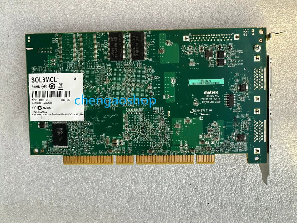 Matrox SOL6MCL* VER.105 Y7184-01 REV.B (90days Warranty by Fedex/DHL) #U4177D YG