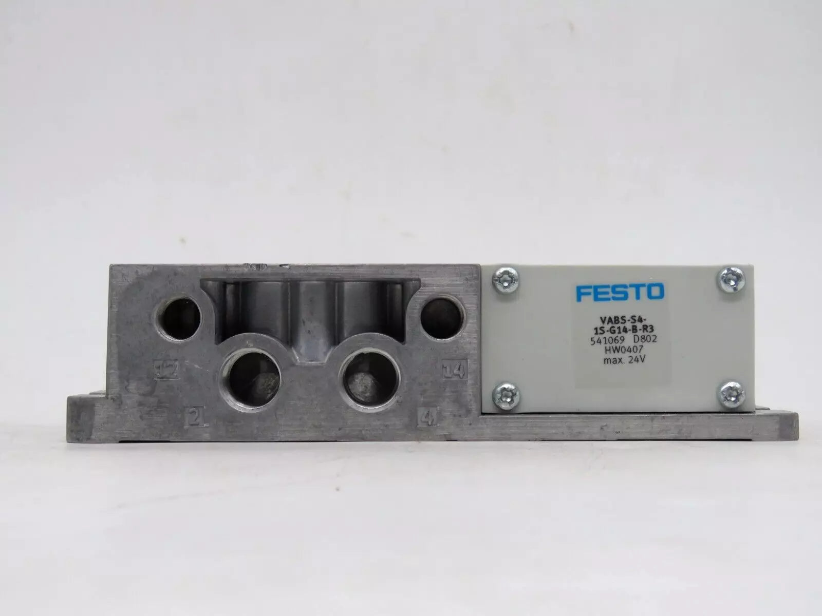 FESTO VABS-S4-1S-G14-R3 Sub-base Internal Pilot Air Supply Port