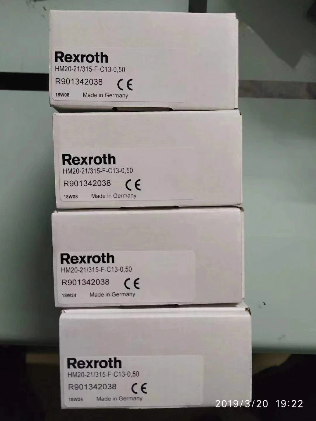 HM20-21/315-F-C13-0.50 R901342038 Connector Plug for Cable 0.5m
