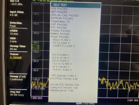 Anritsu Handheld Spectrum Analyzer Master MS2720T Portable with Excellent Calibration and Options