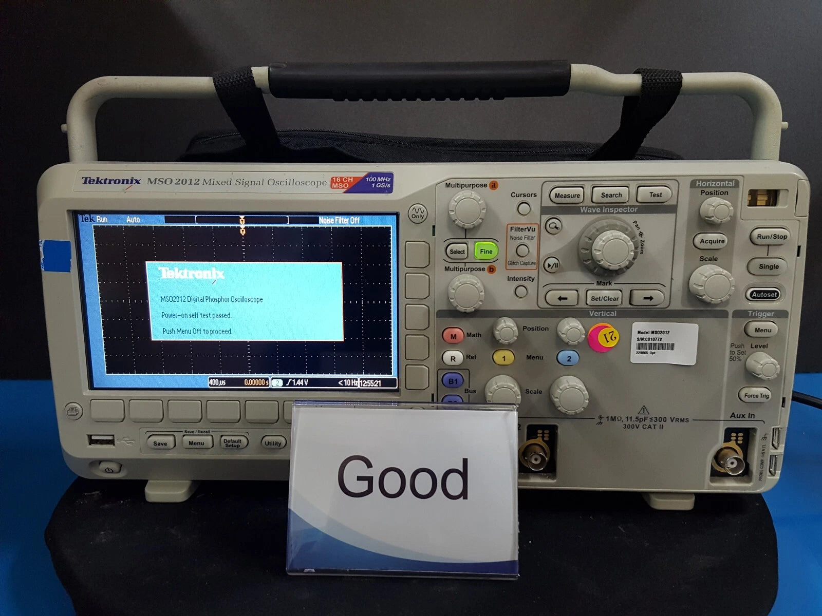 Tektronix MSO2012 Mixed Signal Oscilloscope (0772)