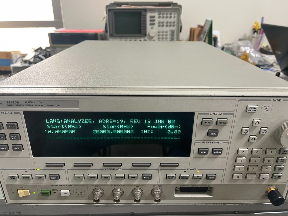 83620A 10MHz-20GHz Synthesized Sweep Signal Generator
