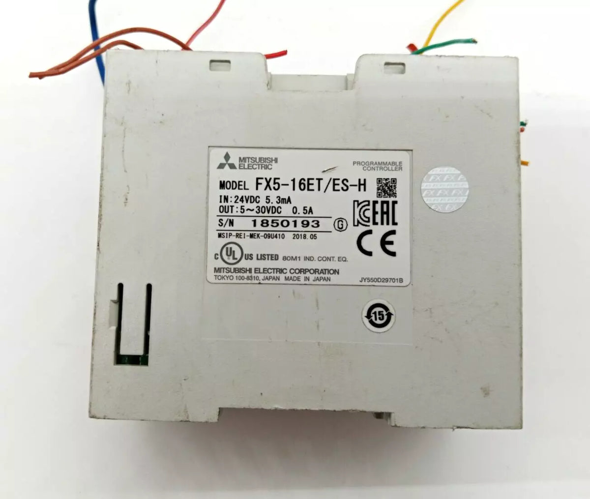 三菱電機シーケンサ FX5-16ET/ES-H 【公式通販】