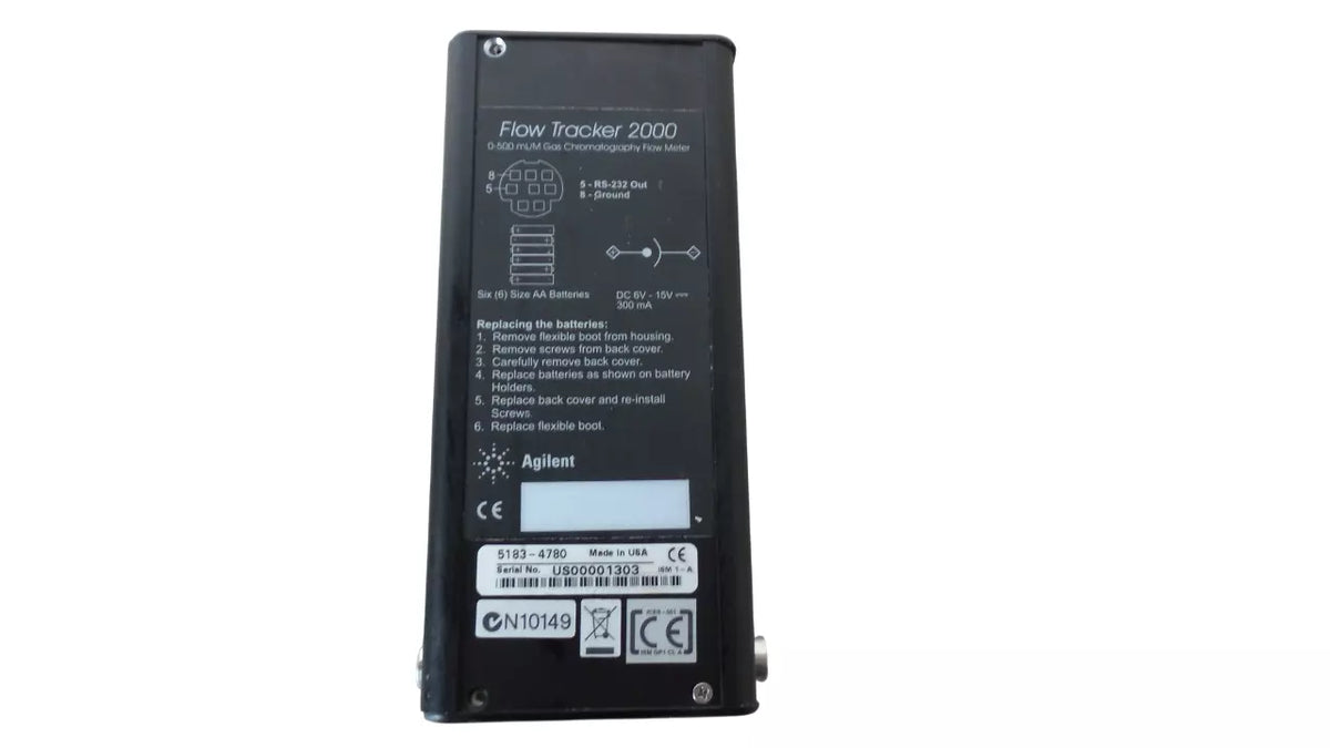 Agilent Flowtracker 2000 Gas Flowmeter 