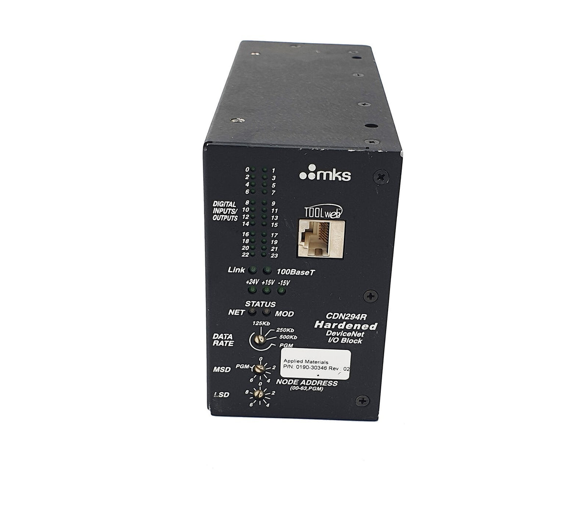 MKS CDN294R Hardened DeviceNet I/O Block