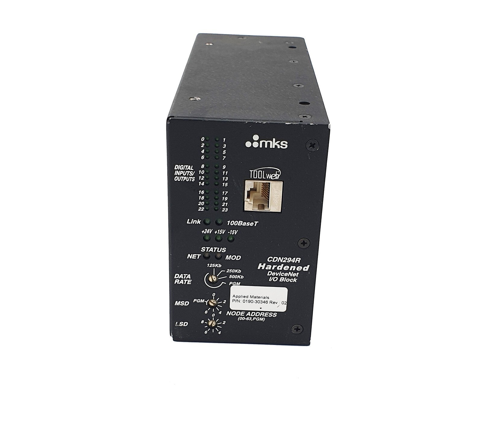 MKS CDN294R Hardened DeviceNet I/O Block