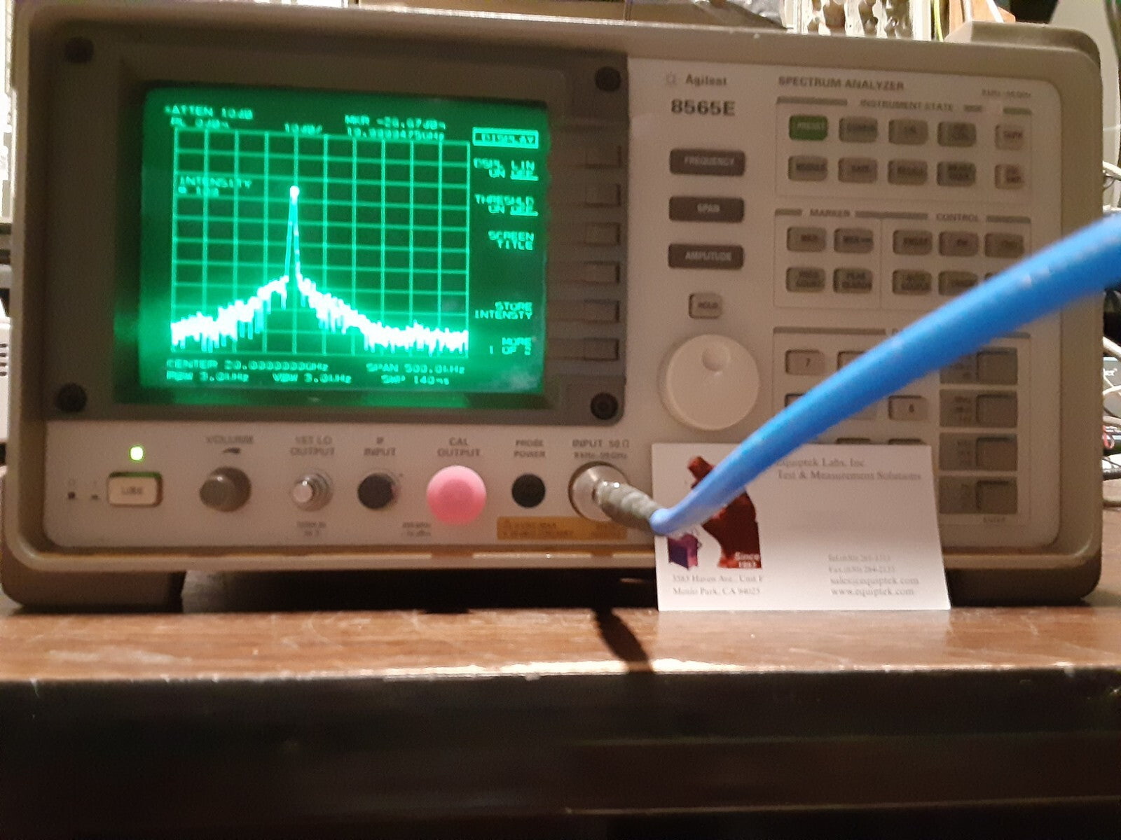 Agilent 8565E 50 GHz Spectrum Analyzer
