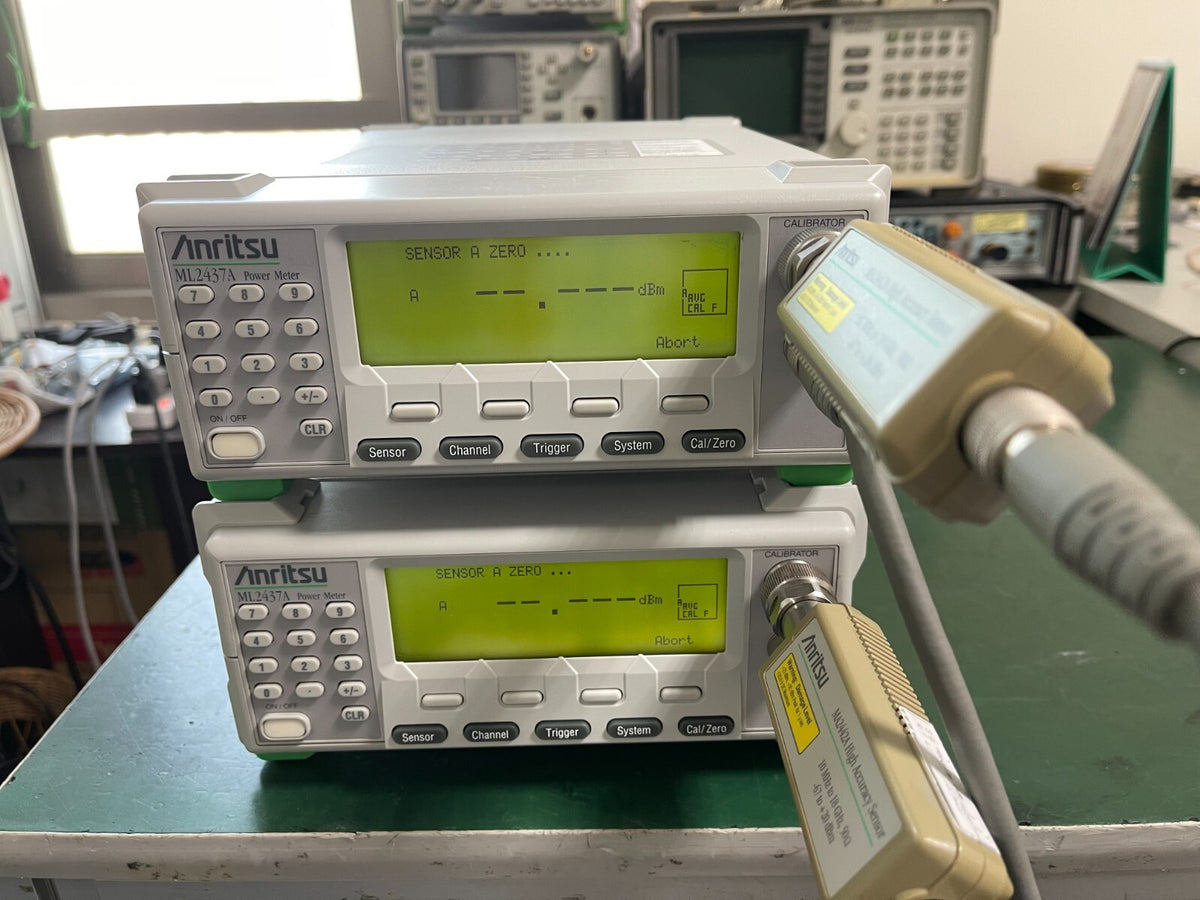 Anritsu ML2437A Single-Channel RF Power Meter _0001 or _0014 , it likes new - XG eqpt