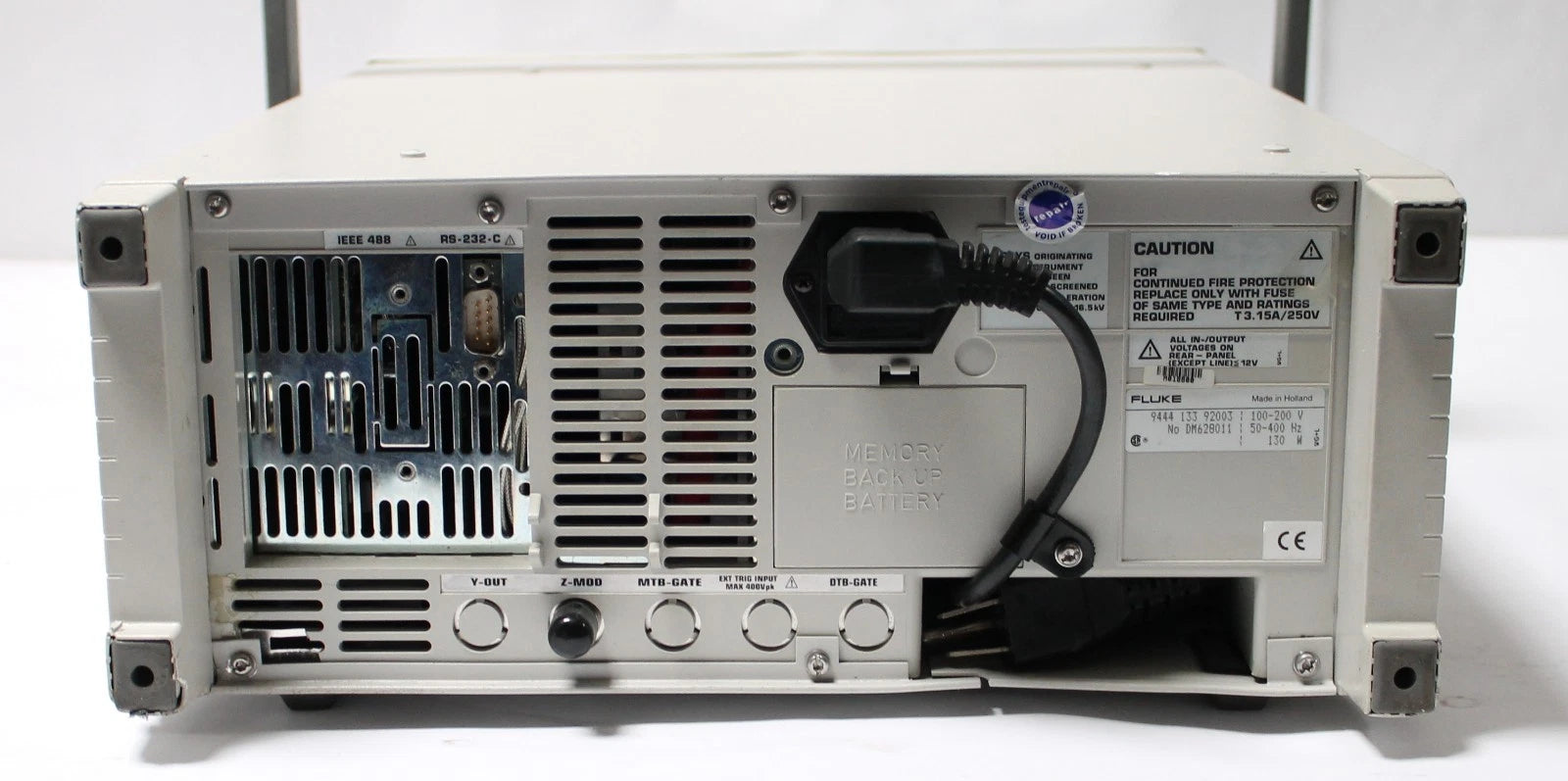 Fluke PM3392A 4CH Digital / Analog Storage Oscilloscope 200 MHz 200MS/s