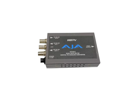 AJA HD10C2 HD/SD-SDI to Analog Converter with Power Adapter and Cable