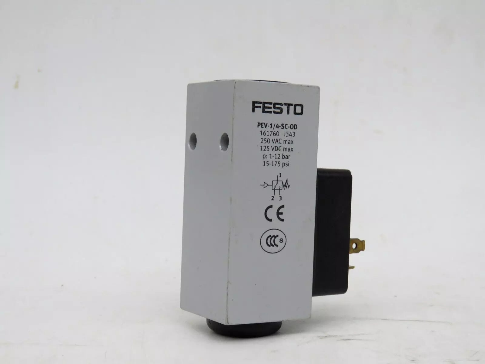 FESTO PEV-1/4-SC-OD Pressure Switch New