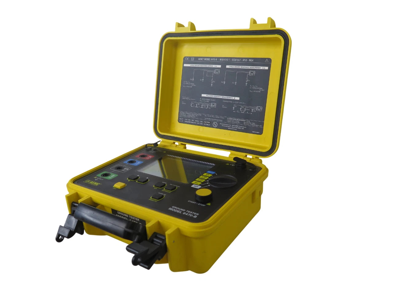 Aemc Ground Resistance Tester 6470-B - Free Shipping