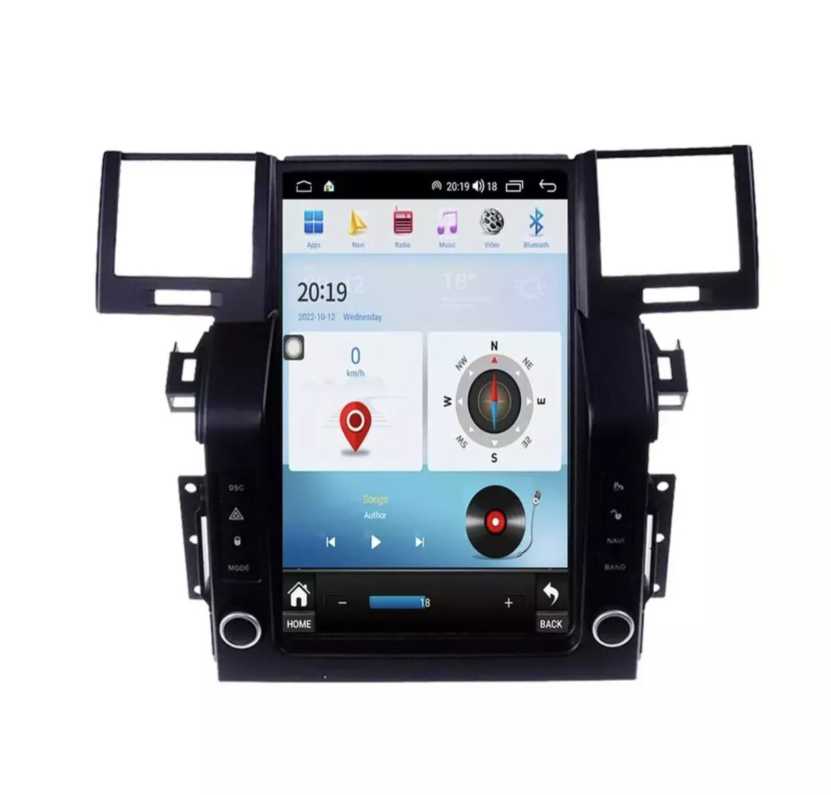 Car Radio Stereo GPS for Land Range Rover Sport 2005-2009 Head Unit Tesla