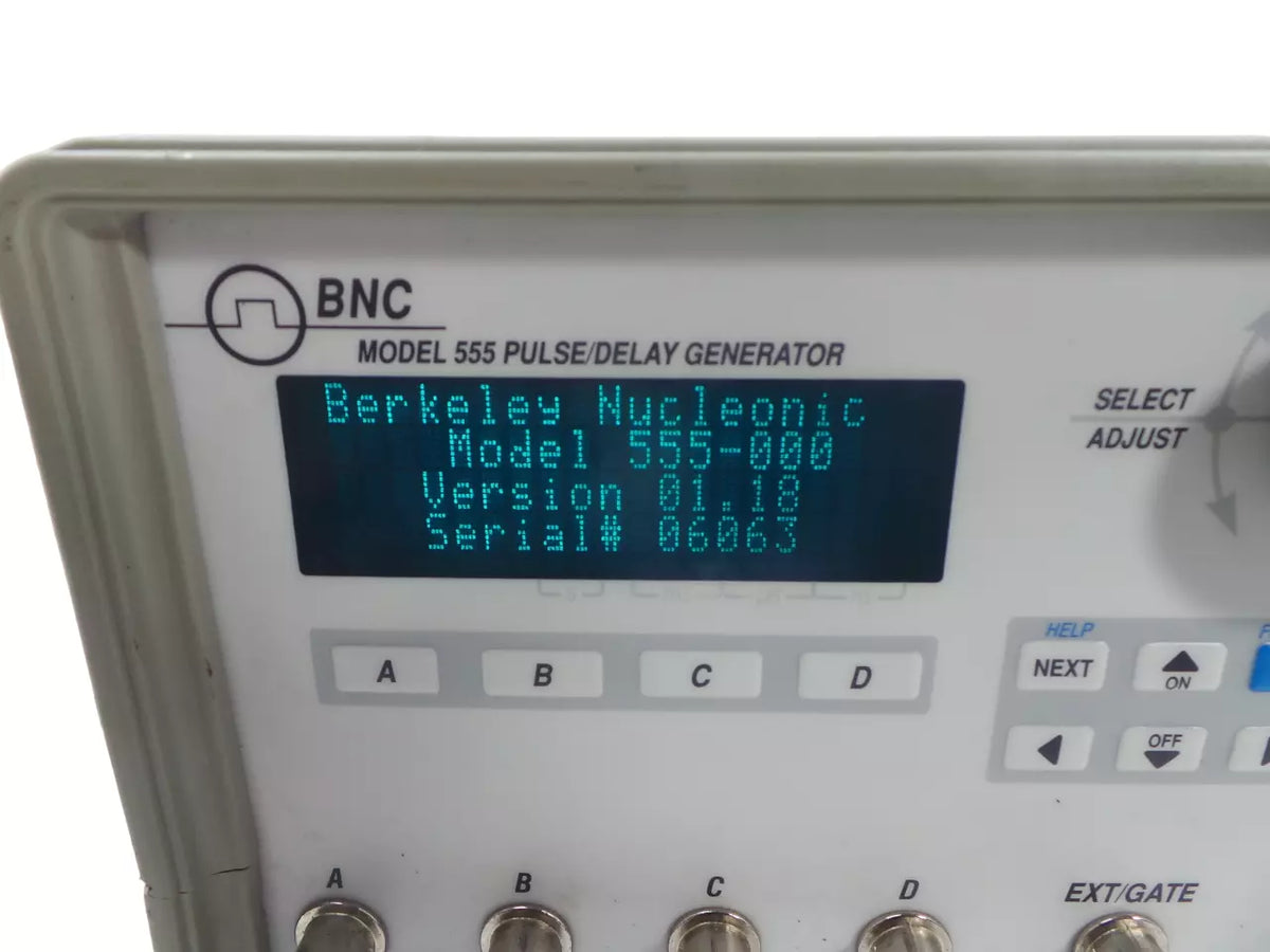 BNC Model 555-4C Pulse/Delay Generator with Free Shipping