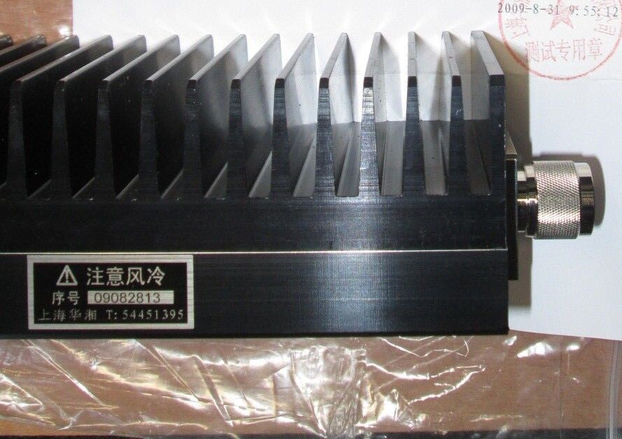 RF Attenuator 4 GHz 100W C Band Response