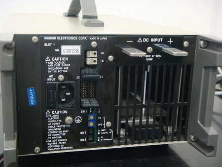 KIKUSUI PLZ153W 120V 30A 150W Electronic Loads