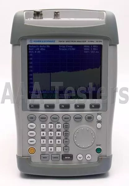 Rohde & Schwarz FSH18 R&S Handheld Spectrum Analyzer FSH-18 FSH 18