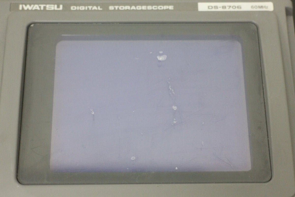 IWATSU DS-8706 KANSOKUOU DC-60MHz 2ch Oscilloscope
