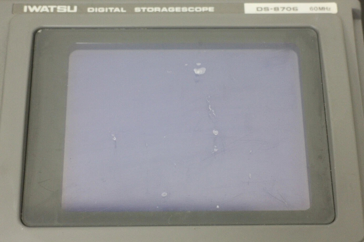 IWATSU DS-8706 KANSOKUOU DC-60MHz 2ch Oscilloscope