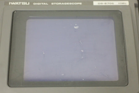 IWATSU DS-8706 KANSOKUOU DC-60MHz 2ch Oscilloscope