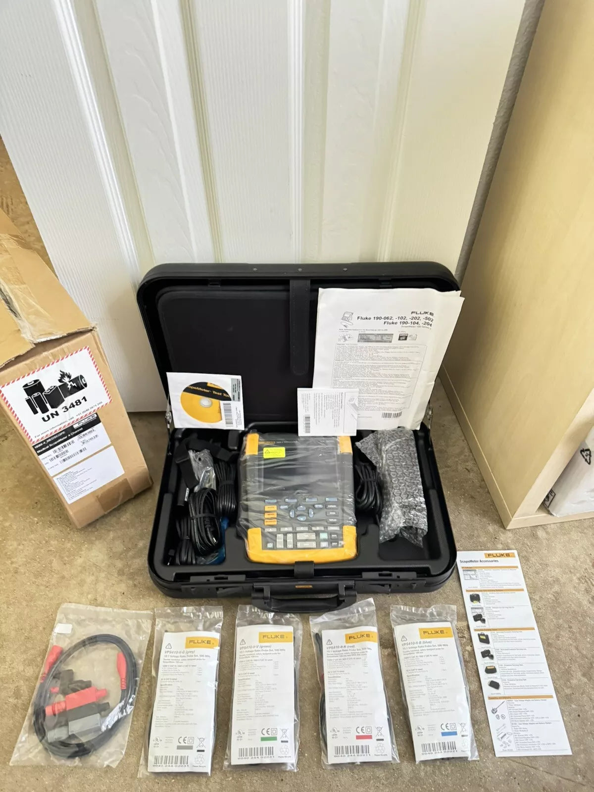 Fluke 190M-4 4 Channel 200 MHz Medical ScopeMeter - NEW SEALED