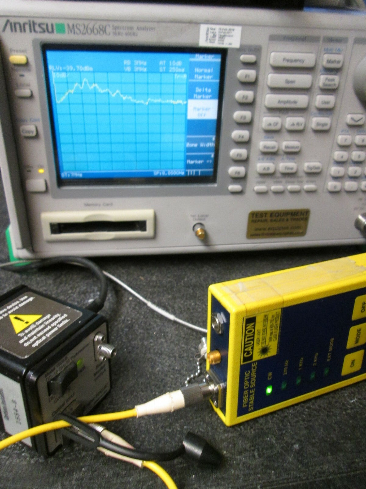 Fiber-Optic Receiver 500-1630 nm 12 GHz FC Singlemode