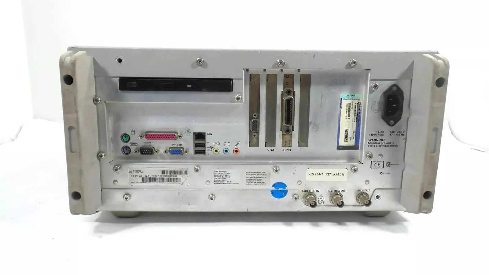 Agilent Infiniium Oscilloscope 600 MHz 4 GS/a (54831M)