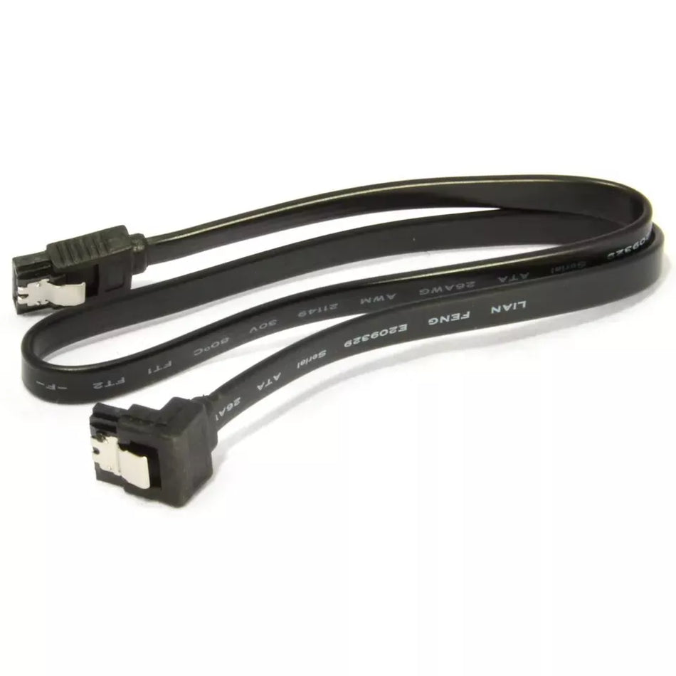 10 Pcs SATA III Cable 18 SATA 3.0 6GB/s Right Angle 90 Degree SSD HDD