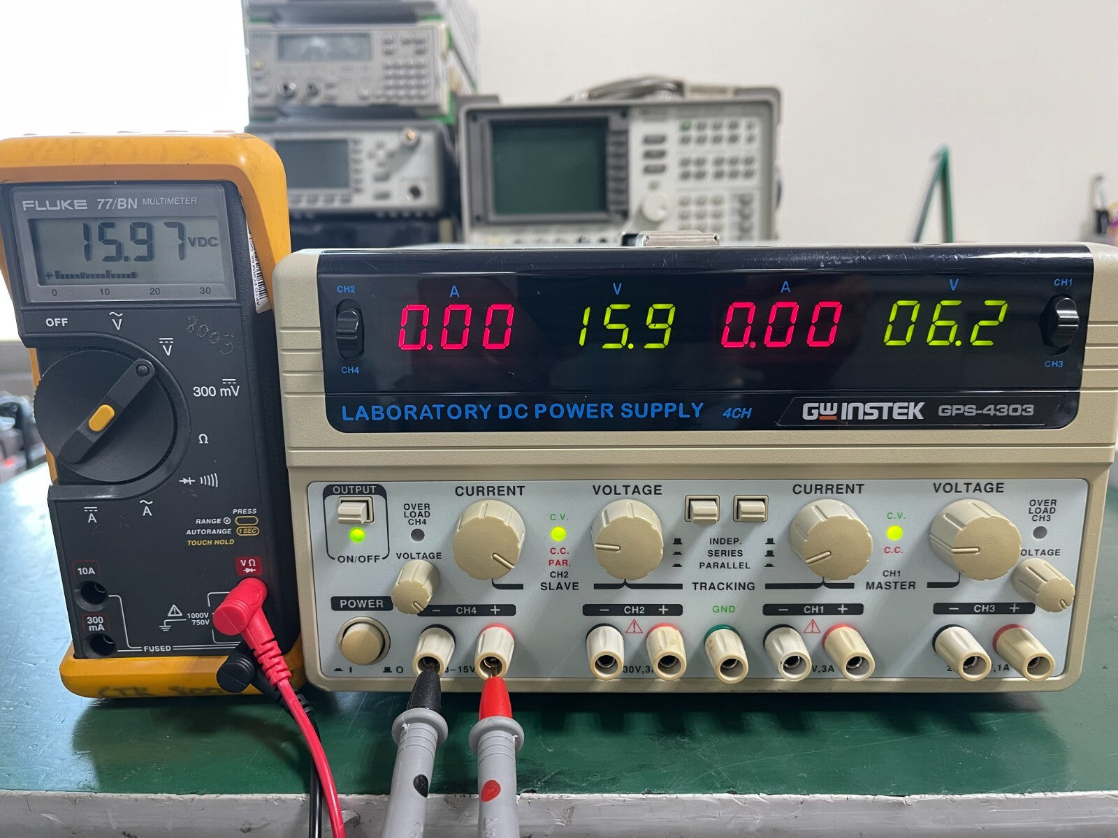 GW Instek GPS-4303 4 Channel Laboratory DC Power Supply _ 922913 - XG eqpt