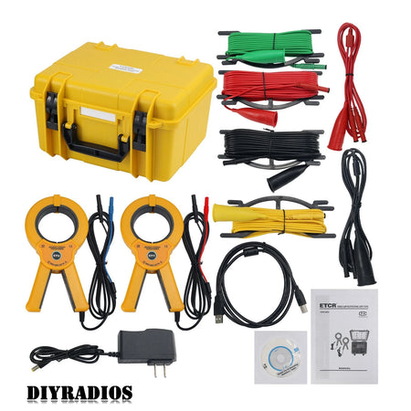 ETCR3200C 250mA 300KΩ Double-Clamp Earth Resistance Tester Multifunction Tester