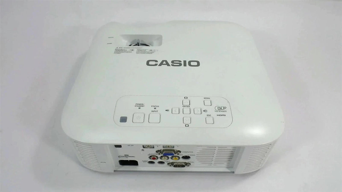 Casio XJ-F100W WXGA DLP Projector - 3500 Lumens - Light Timer:8K-10K Hours