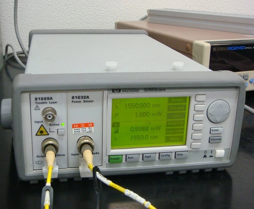 Agilent 81632A 0.8-1.65um -80-+10dBm Optical Power Sensor