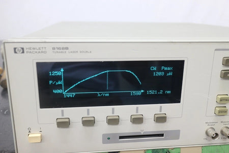 HP 8168B /021 1450-1550nm Tunable Laser Source