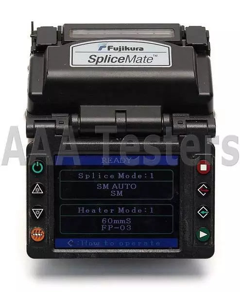 Fujikura SpliceMate FSM-11S SM MM Fiber Fusion Splicer w USF-21C Cleaver FSM 11S