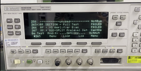 HP Agilent 83640B 10MHz-40GHz Synthesized Sweep Signal Generator _330_AS-IS - XG eqpt