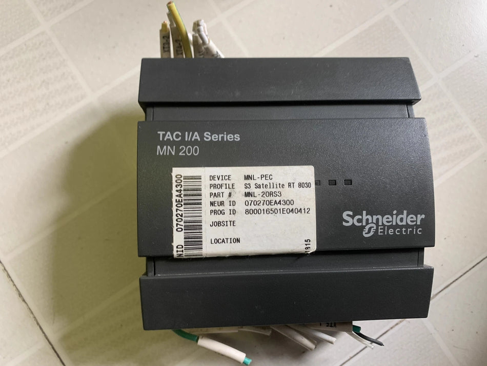 Invensys MNL-20RS3 Temperature Controller