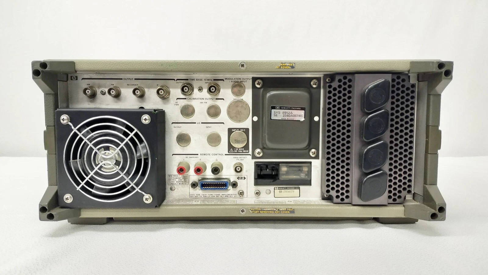 HP  8902A+11722A Measuring Receiver + Sensor