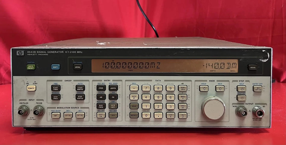 Agilent/Keysight 8642B Opt. 001 Signal Generator 100 kHz - 2115 MHz