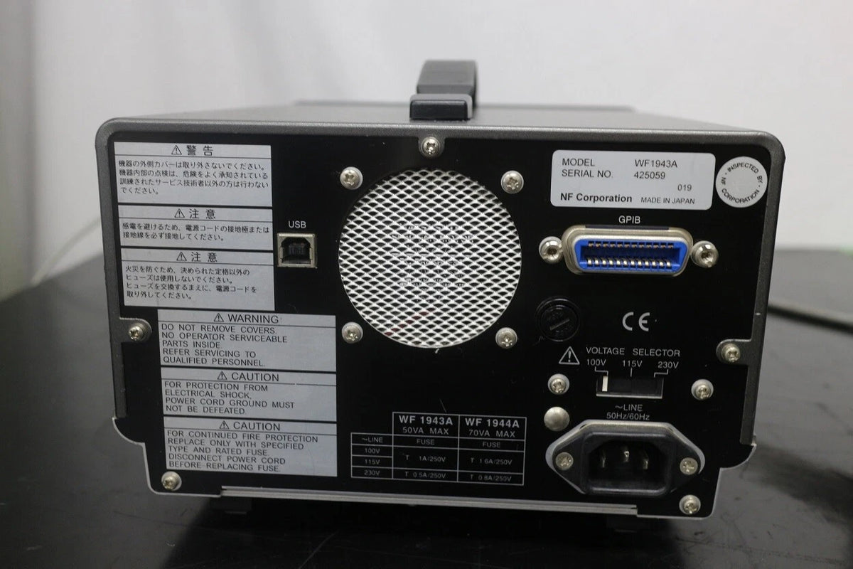 NF W1943A 15MHz MultiFunction Synthesizer