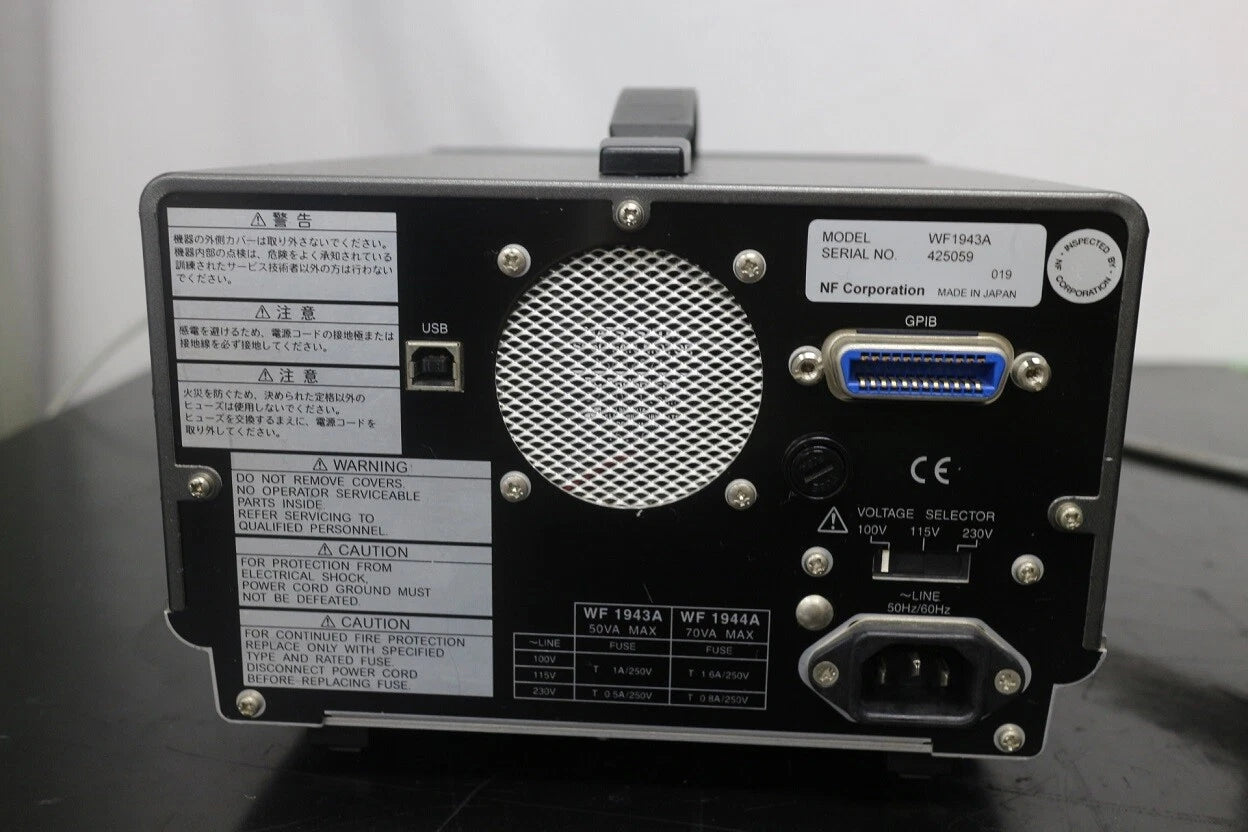 NF W1943A 15MHz MultiFunction Synthesizer