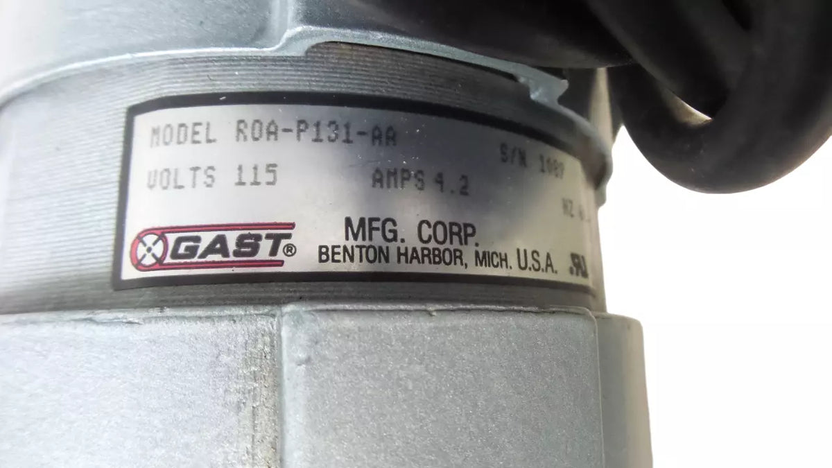 Gast ROA-P231-AA Piston Compressor Pump