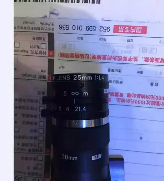 KEYENCE TV Lens 25mm 1:1.4 Compatible with Industrial Cameras