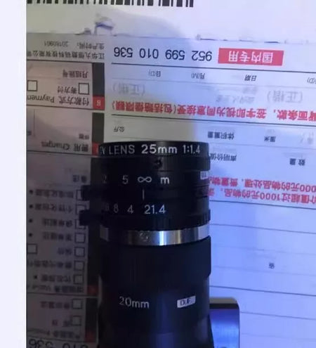 KEYENCE TV Lens 25mm 1:1.4 Compatible with Industrial Cameras