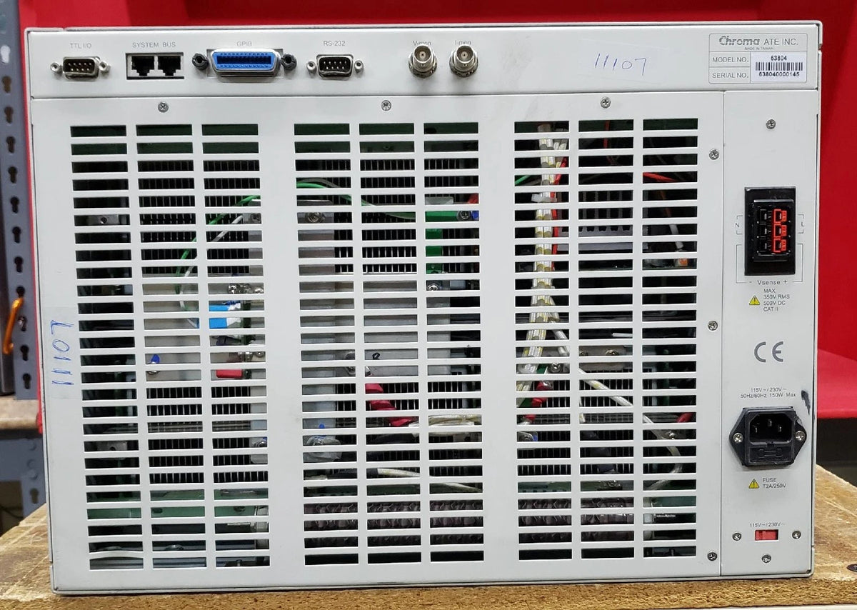 Chroma 63804 AC/DC Electronic Load, 638040000145