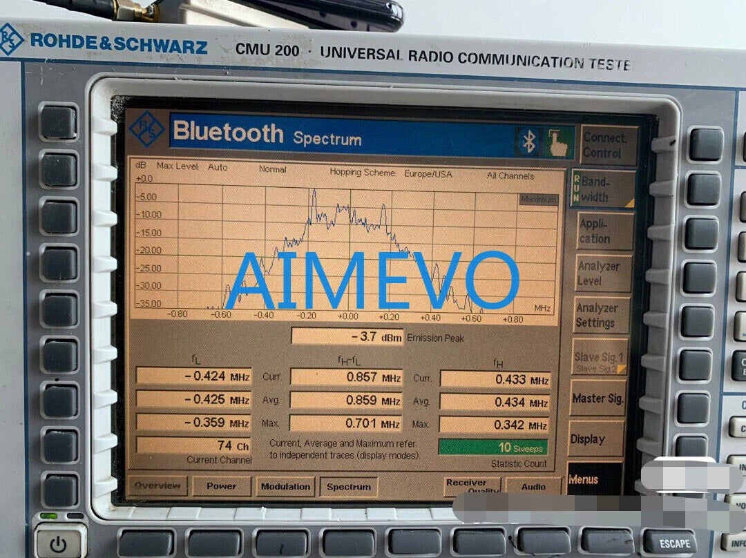 Rohde & Schwarz CMU200 with B53 Universal Radio Communications Tester