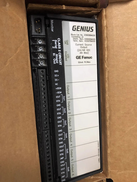 GE IC660BBA025 & IC660EBA025/IC660TBA025: Product Overview