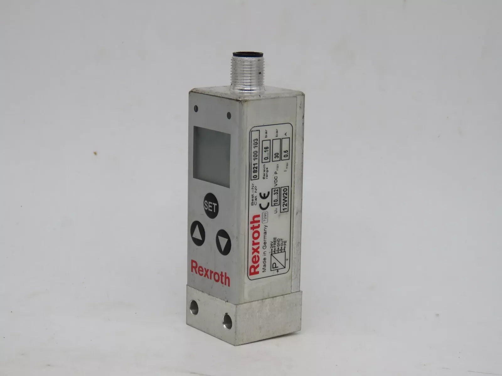 Rexroth 0821100103 Pressure Sensor/Switch 10-32 VDC