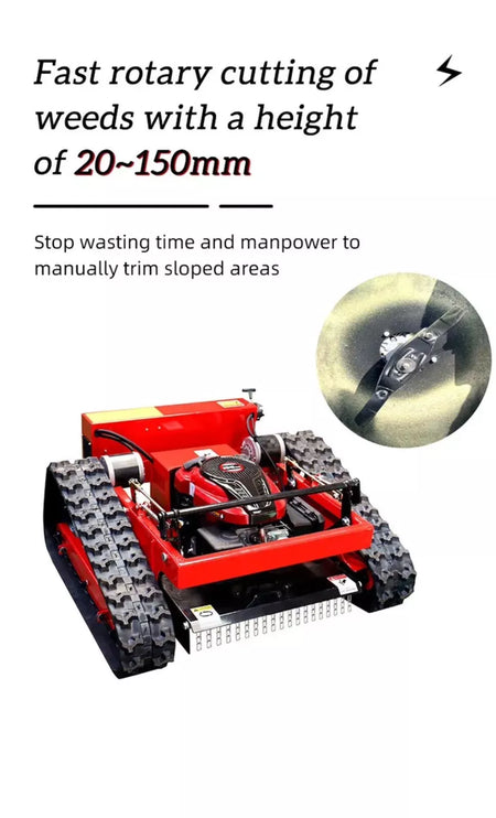 Remote Control Field Grass Cutter HT 550