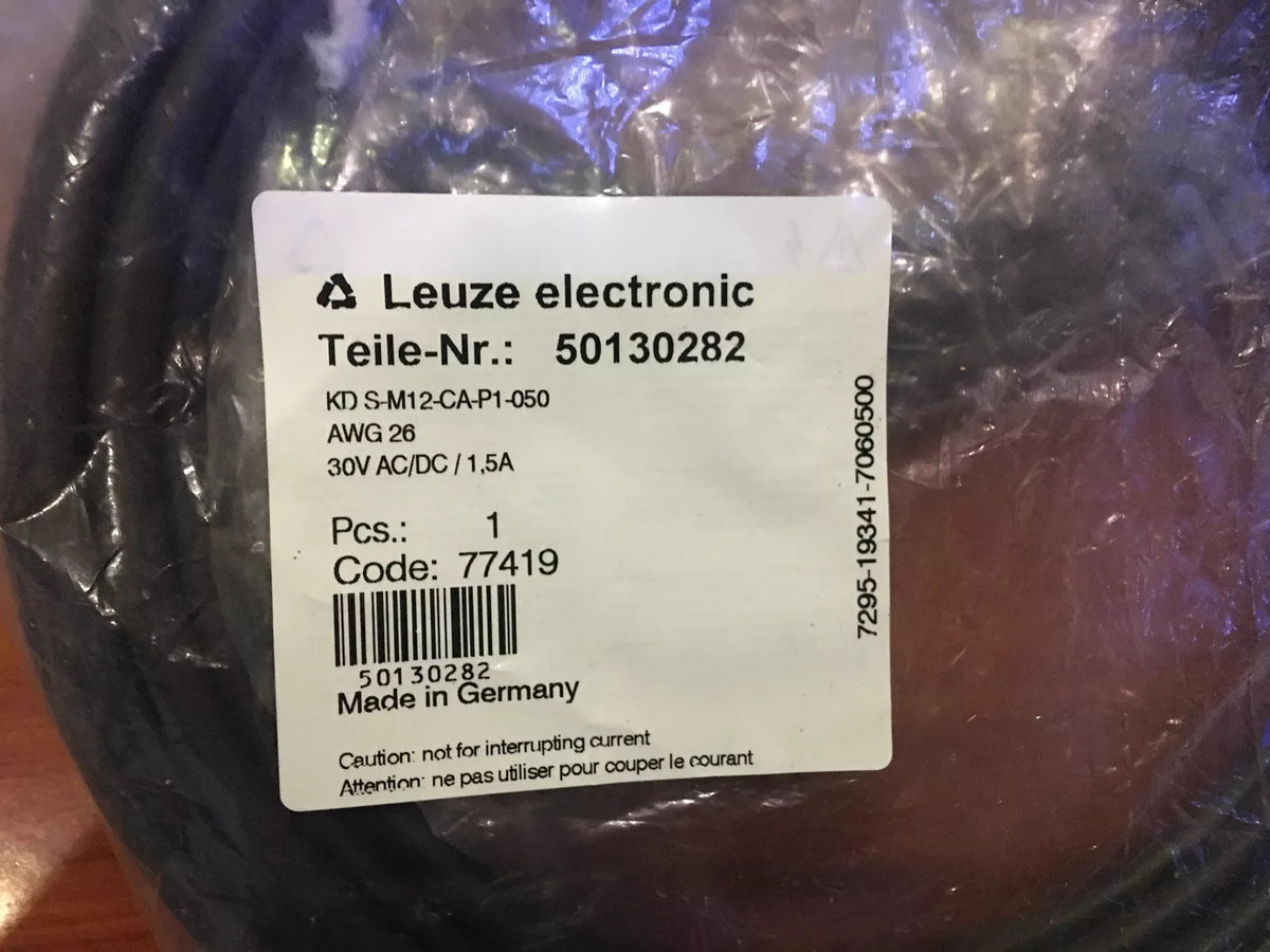 LEUZE KD S-M12-CA-P1-050 Photoelectric Sensor